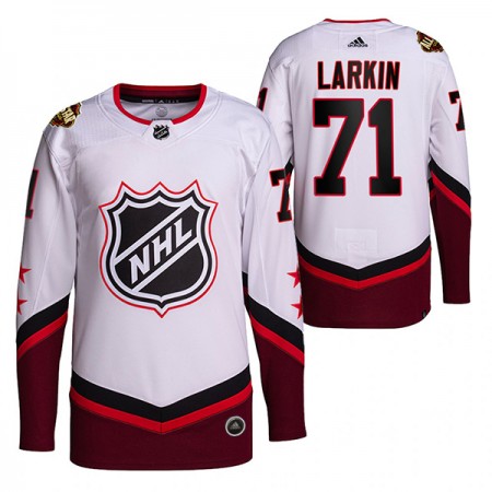 Detroit Red Wings Dylan Larkin 71 2022 NHL All-Star Wit Authentic Shirt - Mannen